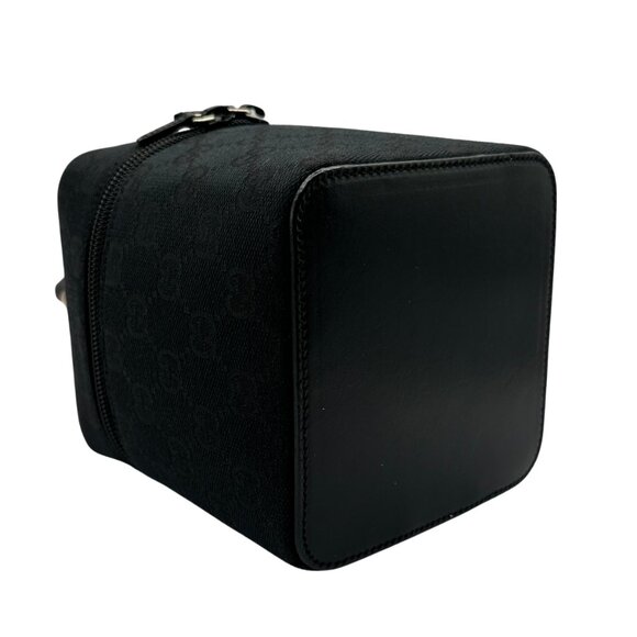 Gucci Tom Ford Era Vintage Monogram Box Vanity Bag in Black - Picture 7 of 9